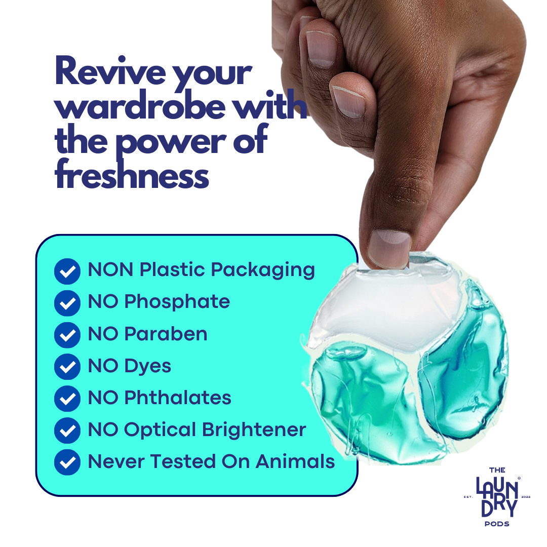 Eco-Fusion Starter Pack | 6pcs Mixed-Biodegradable Laundry Pods | by The Laundry Pods