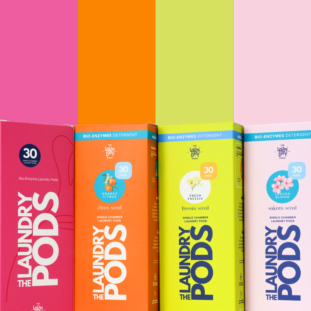 Signature Mixed Set | Bio-Degradable Single-Chamber Pods | The Laundry Pods
