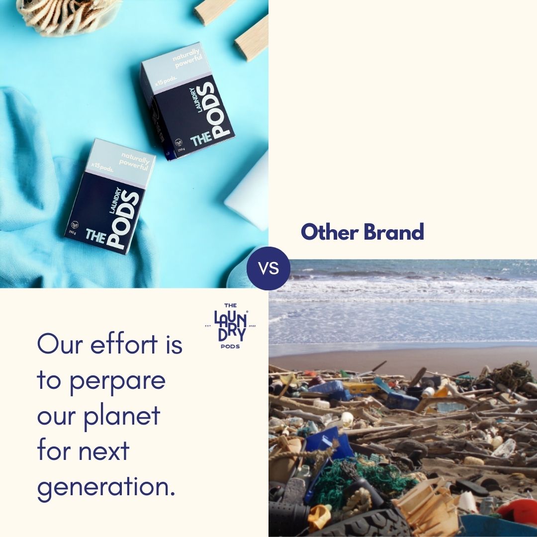 40pcs | Fresh Ocean Laundry Pods ( 400g )