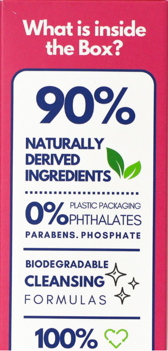 The Laundry Pods bio-enzyme detergent box