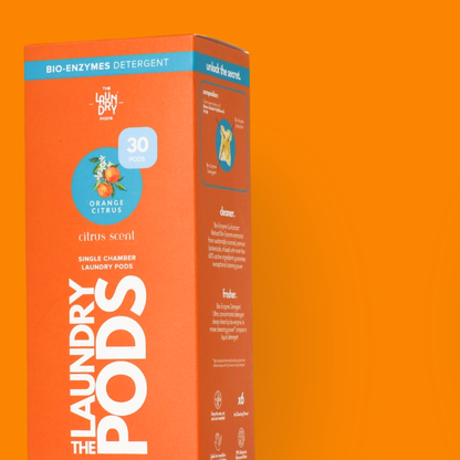 Orange Citrus | Bio-Degradable Single-Chamber Laundry Pods