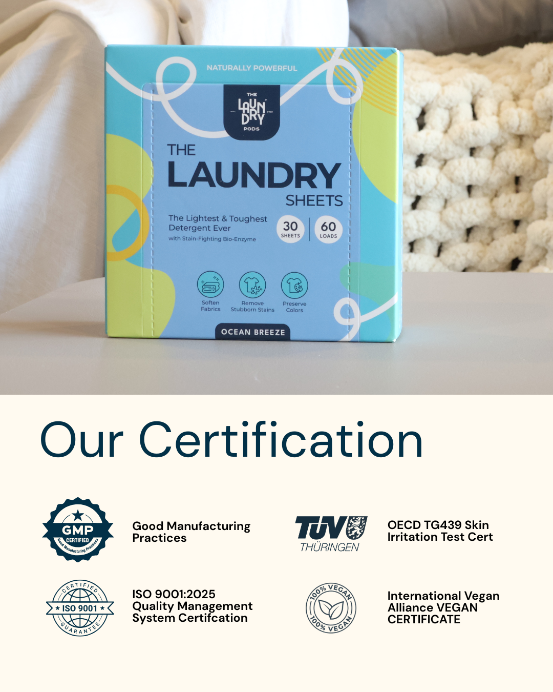 Deep Clean  | Bio-Enzyme Laundry Sheets | The Laundry Sheets