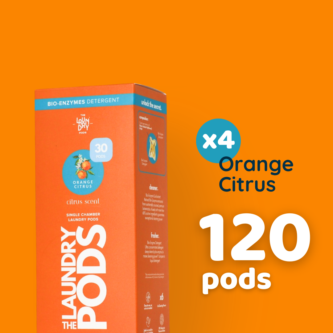 Essential &amp; Fresh | Bio-Degradable Single-Chamber Pods | The Laundry Pods