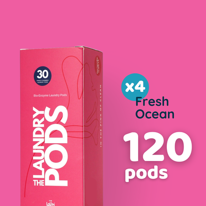 Essential &amp; Fresh | Bio-Degradable Single-Chamber Pods | The Laundry Pods