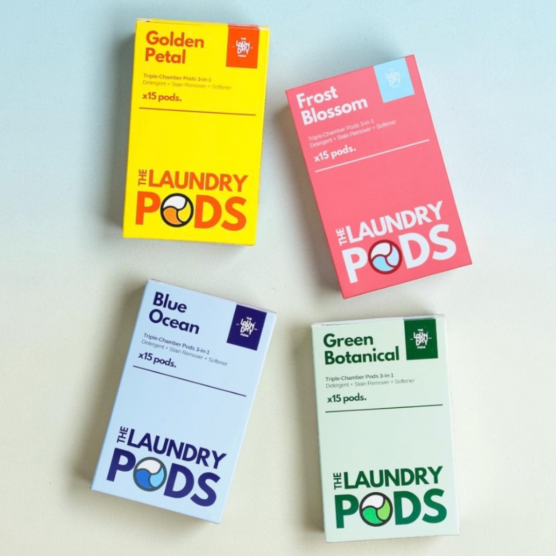 Curated 4 Fragrance Sets | Bio-Degradable Triple-Chamber Pods | 60 Pods