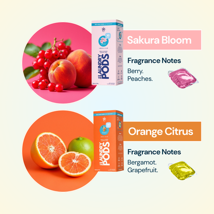 Signature 4 Fragrances Sets | Bio-Degradable Single-Chamber Pods | 120 Pods
