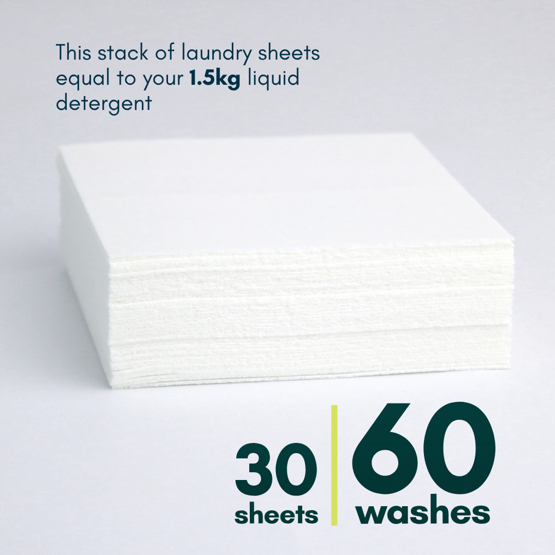 Deep Clean  | Bio-Enzyme Laundry Sheets | The Laundry Sheets