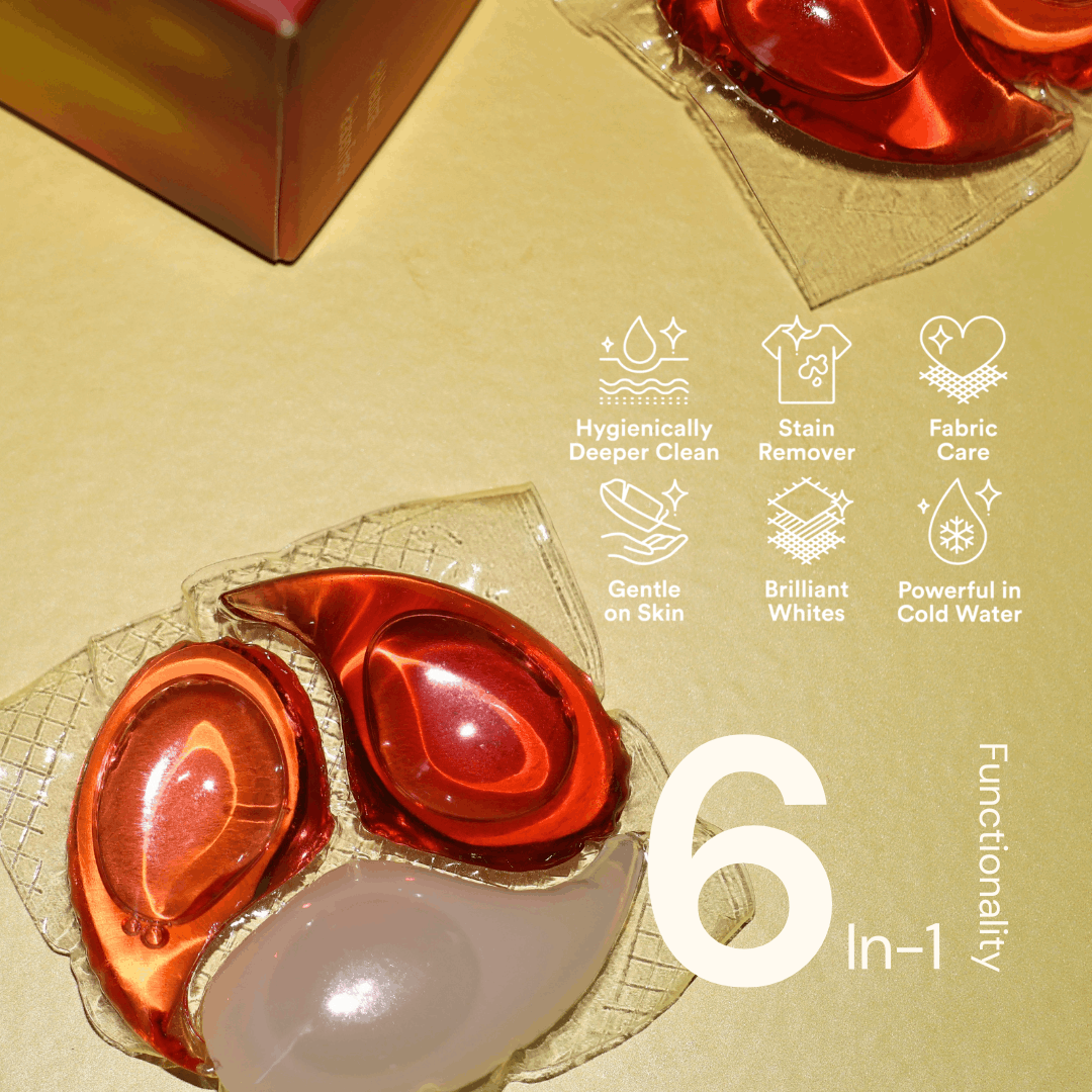 Rose Nectar | Bio-Degradable Floral Series Pods | 8 Pods