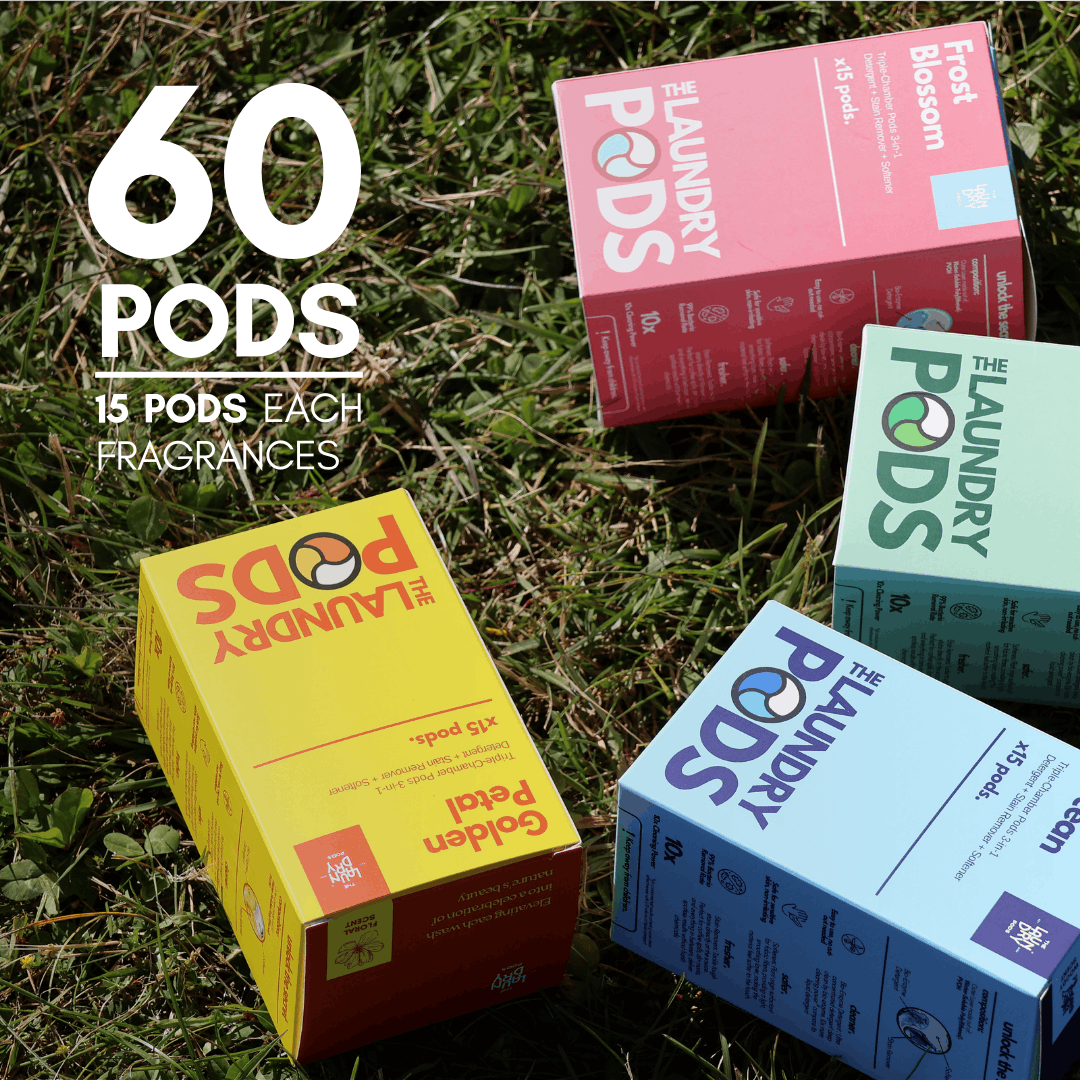 Curated Fragrance Set | Bio-Degradable Triple-Chamber Pods | The Laundry Pods
