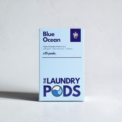 Blue Ocean | Bio-Degradable Triple-Chamber Pods | 15 Pods