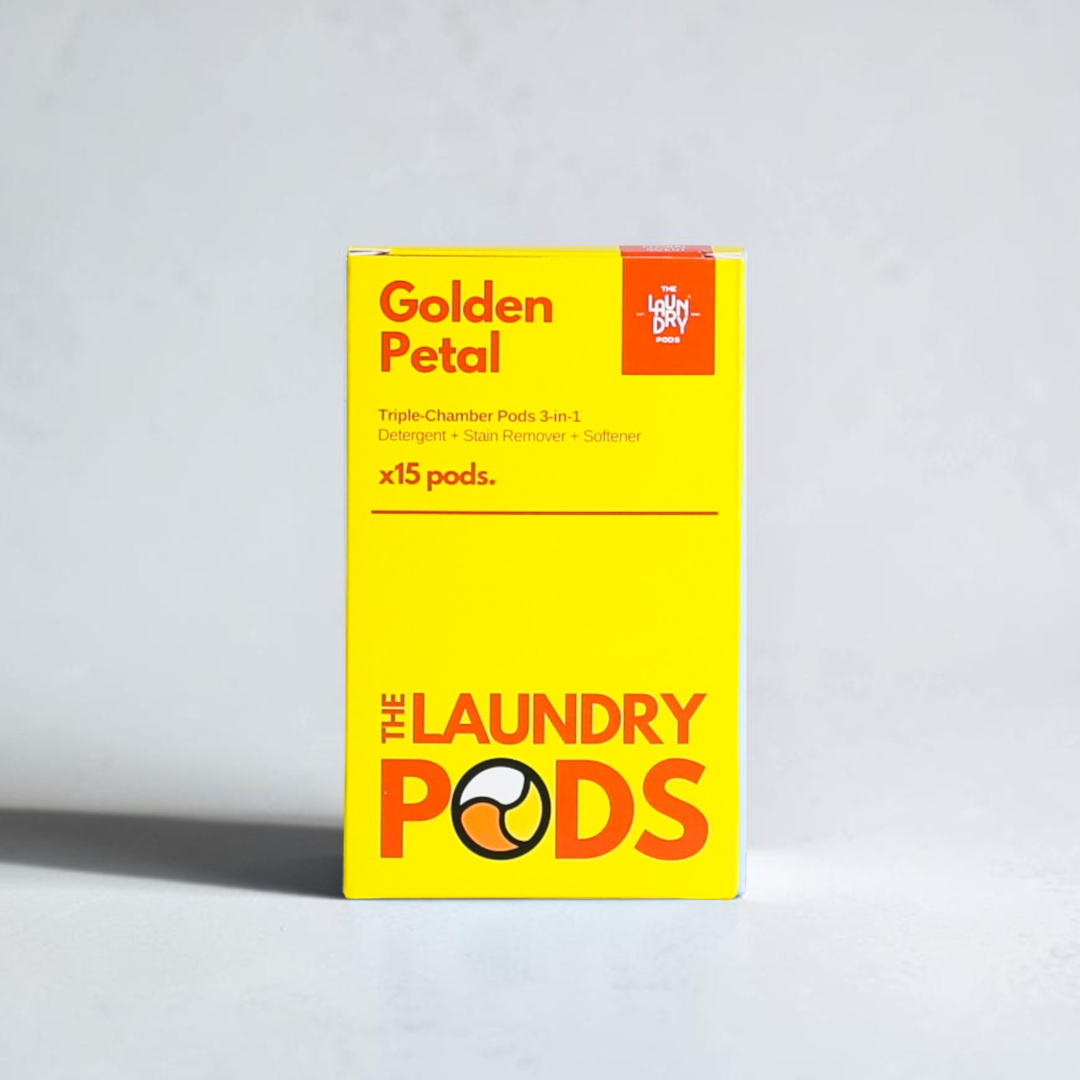 Golden Petals | Bio-Degradable Triple-Chamber Pods | 15 Pods