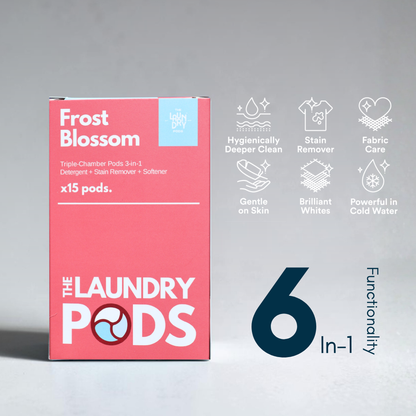 Frost Blossom | Bio-Degradable Triple-Chamber Pods | 15 Pods