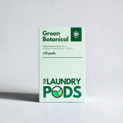 Green Botanical | Bio-Degradable Triple-Chamber Pods | 15 Pods