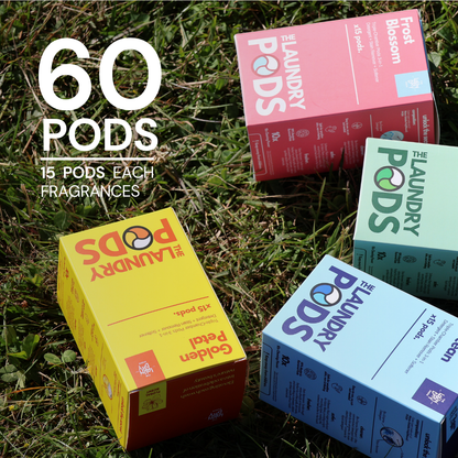 Curated 4 Fragrance Sets | Bio-Degradable Triple-Chamber Pods | 60 Pods