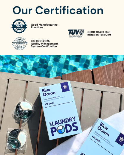 Deep Care | Bio-Degradable Triple-Chamber Pods | The Laundry Pods