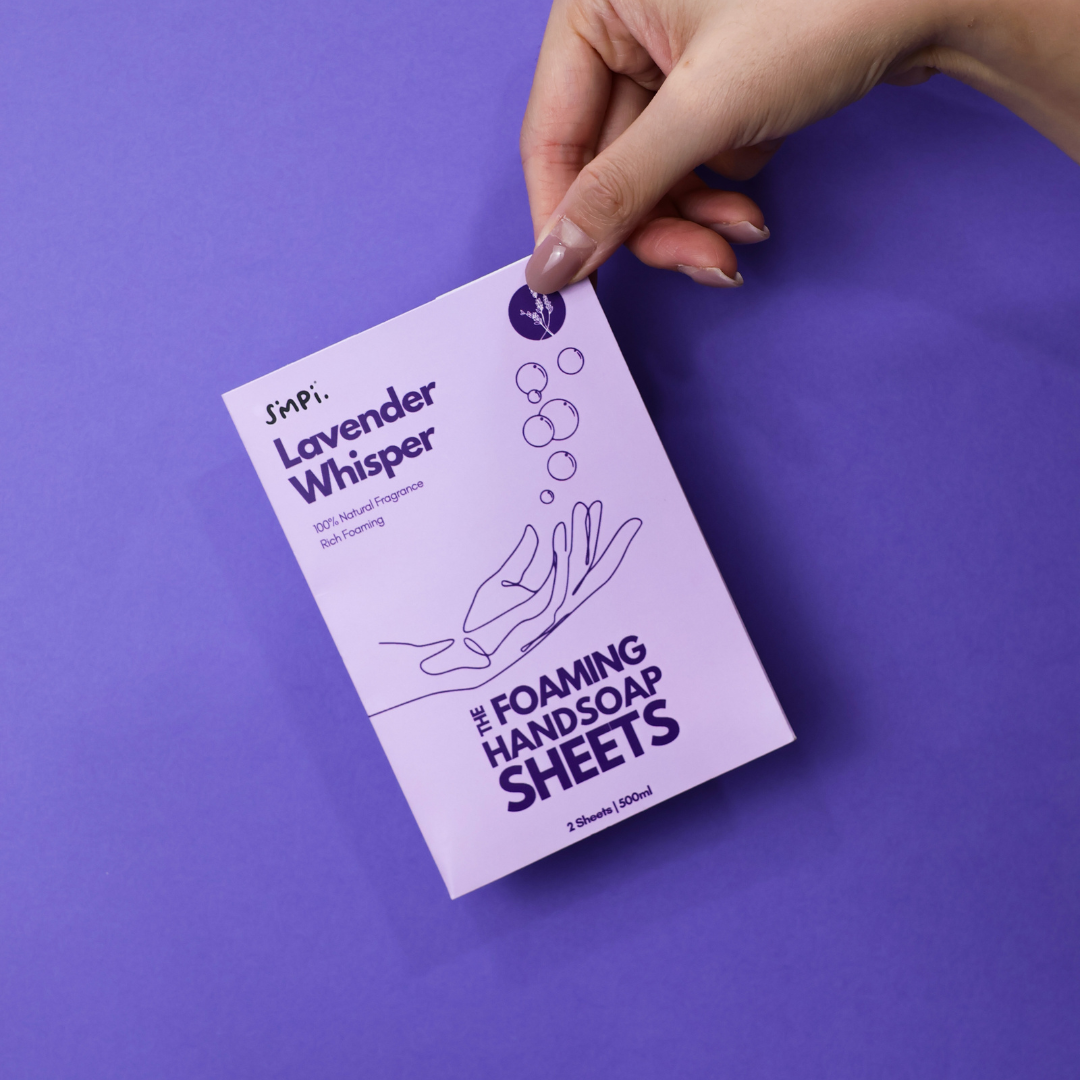 The Hand Soap Sheets - Lavender Whisper ( Refill Pack )