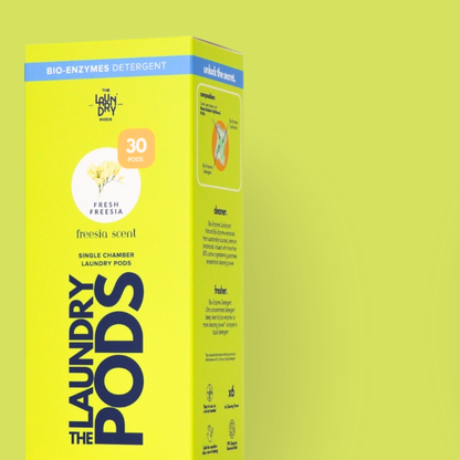Fresh Freesia | Bio-Degradable Single-Chamber Laundry Pods