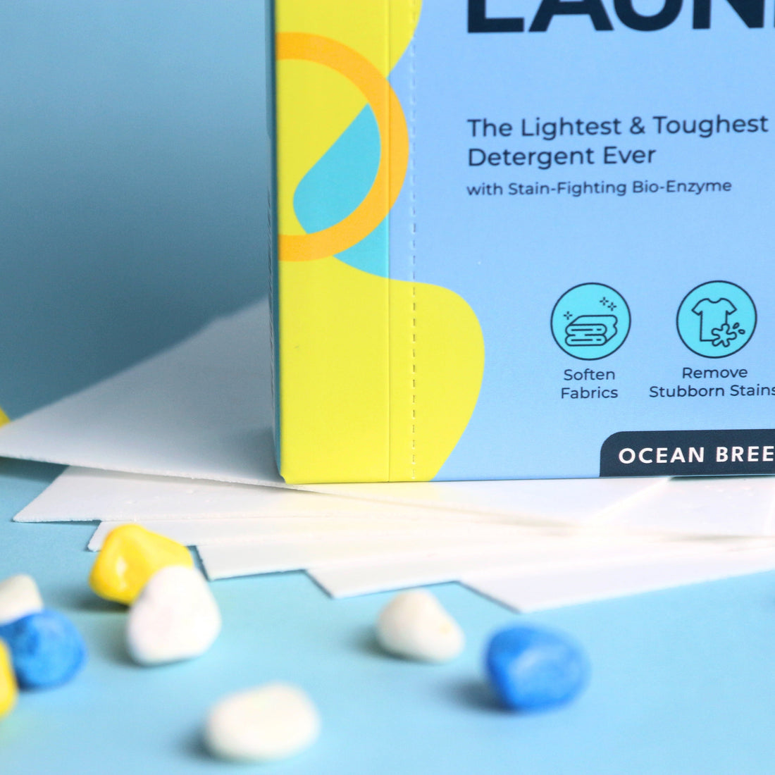 The Laundry Sheets | Bio-degradable Laundry Sheets | 30 pcs with 60 wash