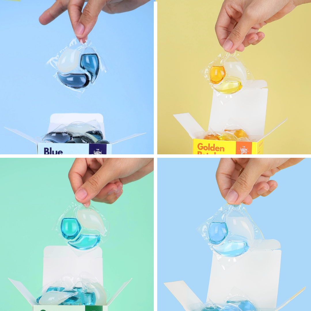 Curated Fragrance Set | Bio-Degradable Triple-Chamber Pods | The Laundry Pods